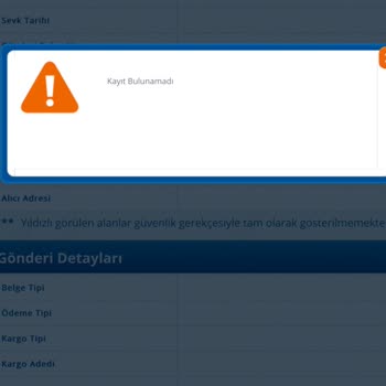 Teslim Edilmeyen Sipariş Ve İletişimsizlik