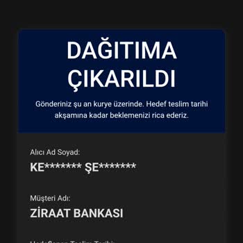 AGT Kurye İle Kart Teslimatında Sürekli Sorun