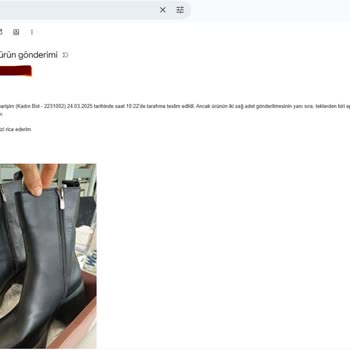 Yanlış Ve Eksik Ürün Teslimatı