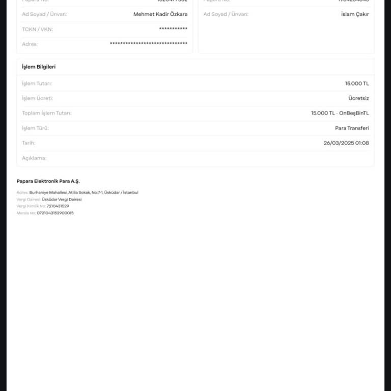 Hesabımdan Habersiz Para Çekimi Ve Hesap Kapatma