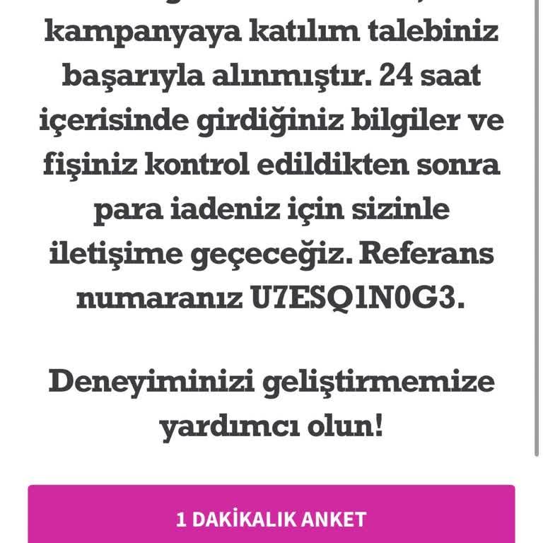 Braun Lazer Cihazı Geri Ödeme Sorunu