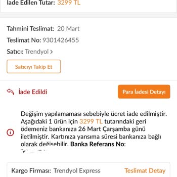 Trendyol'da Bozuk Ürün Ve Yetersiz Müşteri Hizmeti