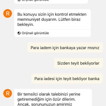 İade Sürecinde Yaşanan Aksaklıklar Ve Müşteri Hizmetleri Sorunu