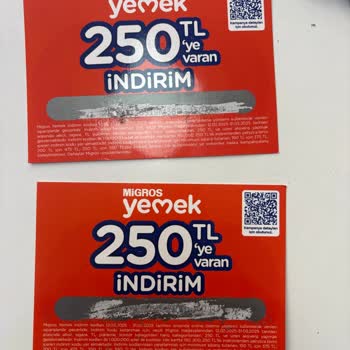 Migros Yemek Kuponu Kazıma Sorunu