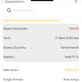 Loft'tan İade Ücreti Sorunu: Mailleşmeler Sonuçsuz