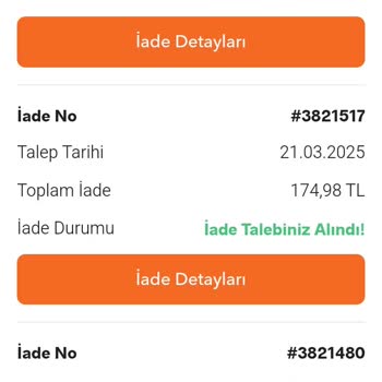 İade Ve Sipariş Sürecinde Yaşanan Sorunlar