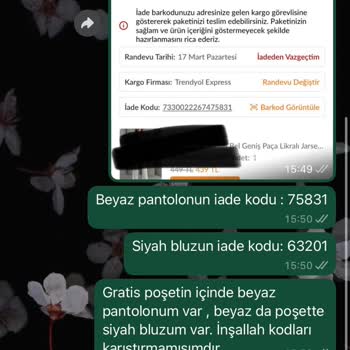 Yanlış Ürün Ve İlgisiz Hizmet: Trendyol'da Çözüm Bekleyen Müşteri