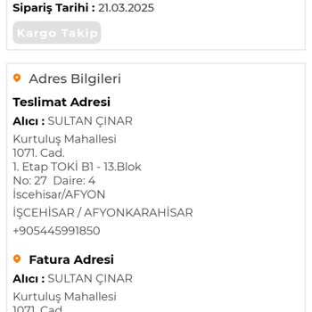 Aker Giyim'de İlgisizlik Ve Geciken Sipariş