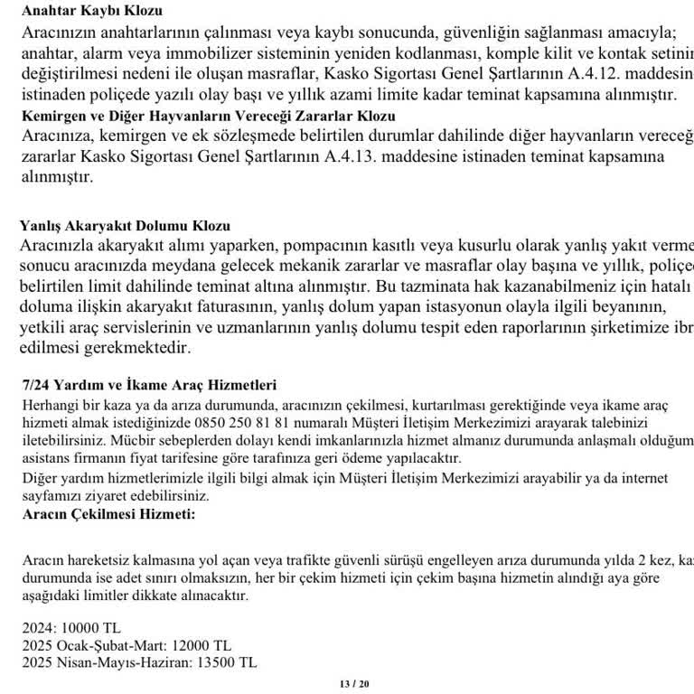 Kasko Şirketi Mağduriyet Yaratıyor