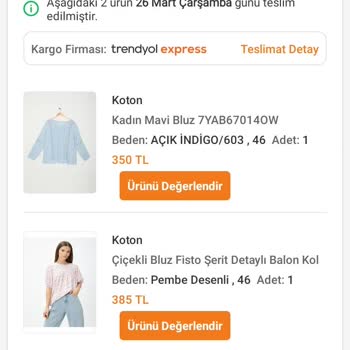 Yanlış Gönderilen Ürün Alarmı Sorunu