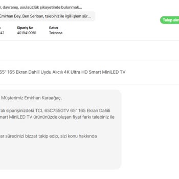 İndirimli TV Alışverişinde Hasarlı Ürün Ve İletişim Sorunları: Hepsiburada'nın Çözüm Süreci Neden Gecikiyor?