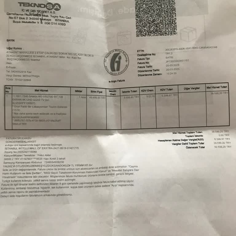 Samsung TV Kurulum Hizmetinde Yaşanan Gecikme