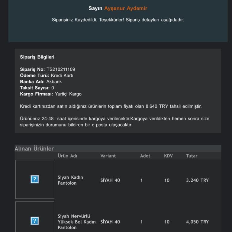 Ürün İadesi Ve Müşteri Memnuniyetsizliği