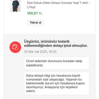Siparişim İptal Edildi, Ürünler Hala Satışta!