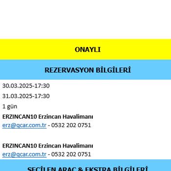 Qcar Araç Kiralama Hizmetinde Güven Sorunları