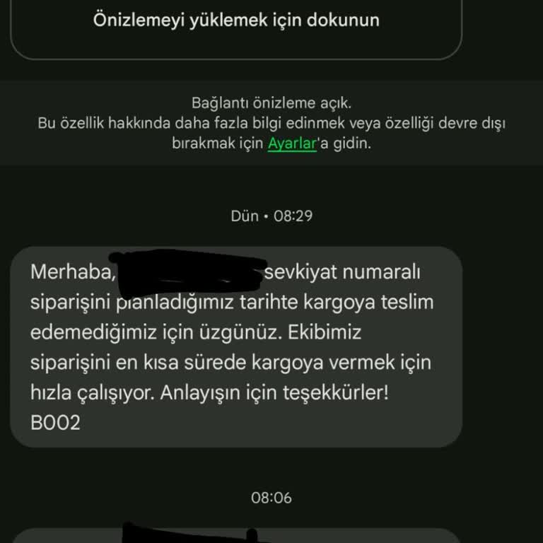 LCW Online Siparişimde Kargo Gecikmesi