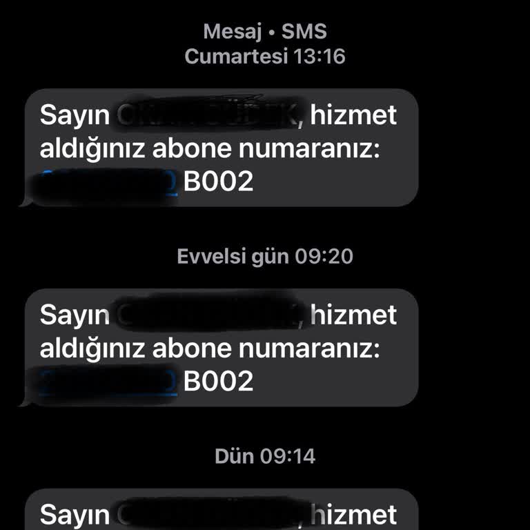 D-Smart Bayisinden Gelen Rahatsız Edici Aramalar