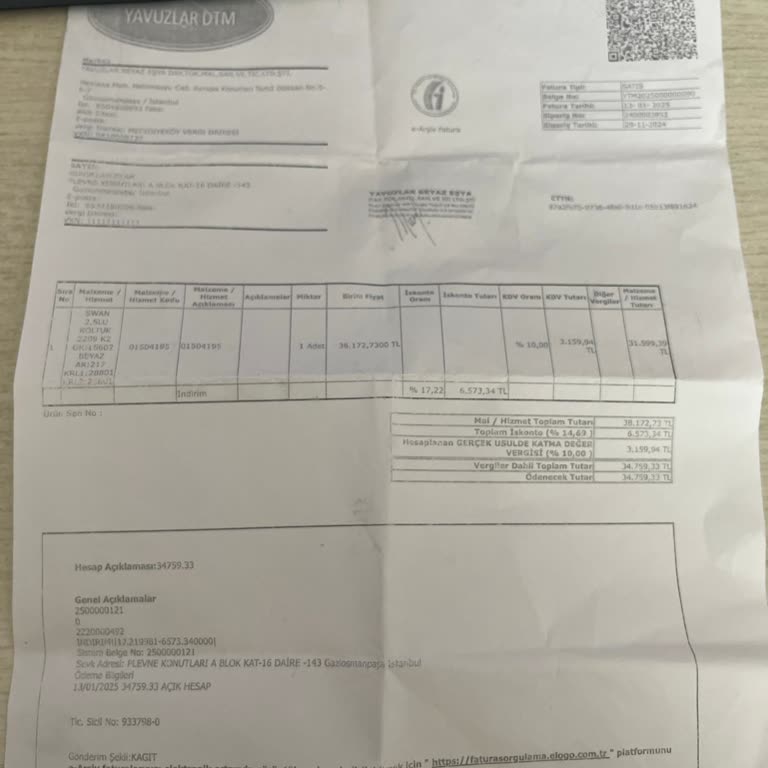 Yanlış Kırlent Teslimatı Ve Çözülmeyen Mağduriyet