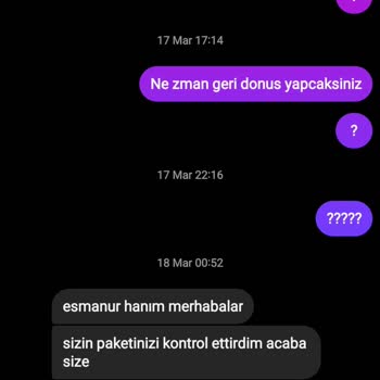 Eksik Ürün Ve Sürekli Bahanelerle Oyalama
