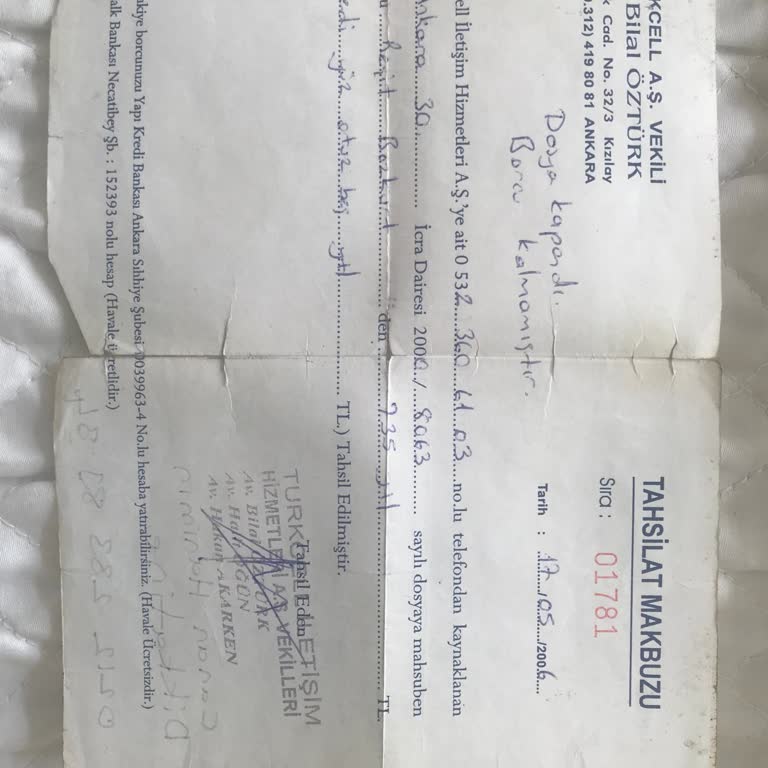 Eski Borç İçin Haksız İcra Takibi