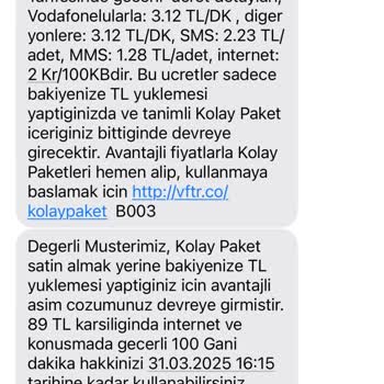 Otomatik Bakiye Kesintisi Ve Bilgilendirme Eksikliği