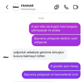 Yanıltıcı Stok Bilgisi Ve Geciken Kargo