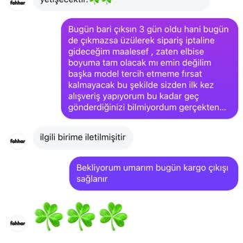 Yanıltıcı Stok Bilgisi Ve Geciken Kargo