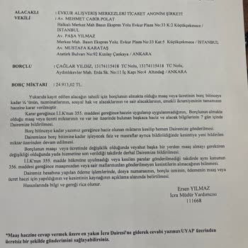 Evkur'un Hukuksuz İcra İşlemi Ve Fahiş Faiz Mağduriyeti