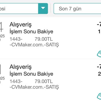 CV Maker Uygulamasıyla İlgili Bilinmeyen Üyelik Ve Ücretlendirme Sorunu