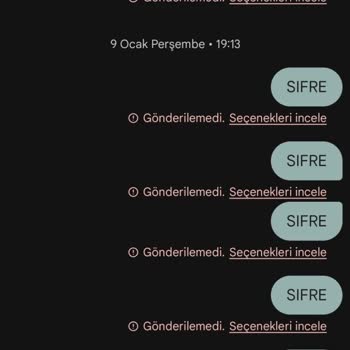SMS Gönderim Sorunu: 9520'ye Mesaj Gönderememe