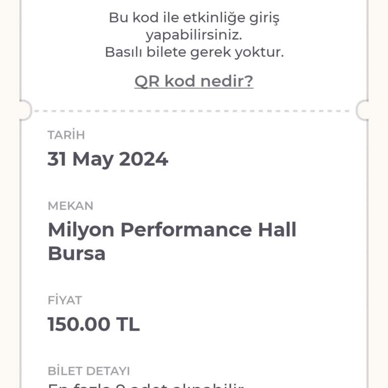 Konser İptali ve İade Beklentisi