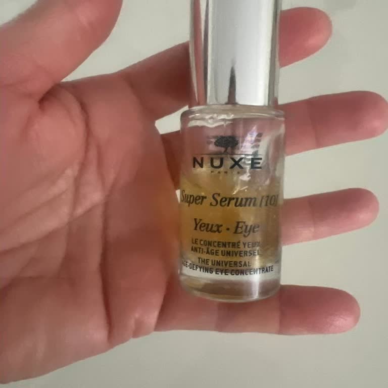 Problemas con la bomba del serum para ojos Nuxe