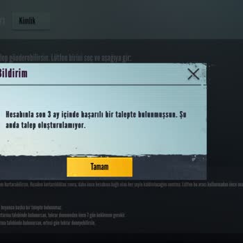 Satın Alınan PUBG Hesabının Geri Alınma Endişesi