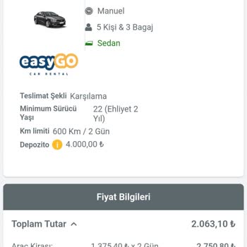 Kiraladığım Aracı Teslim Alamadım, Para İadesi Sorunu Yaşıyorum