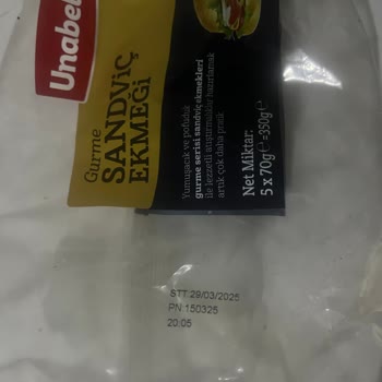 Taze Sandviç Ekmeği Hayal Kırıklığı