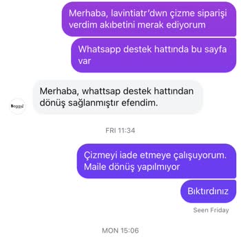 İade Sorunu Ve İletişim Engeli