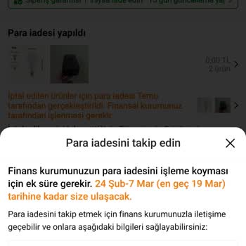 Temu'dan İade Bekleyişi: 39 Günlük Mağduriyet