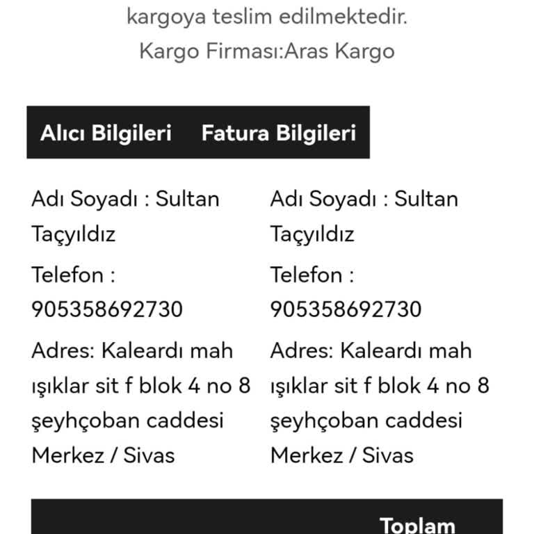 Ürün Teslim Edilmedi, İletişim Yok