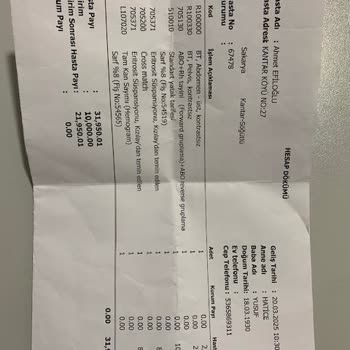 Faturasız İşlem Ve Yüksek Ücret Talebi