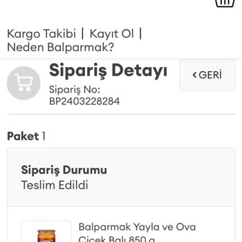 Eksik Bal Siparişi Ve Ulaşılamayan Müşteri Hizmetleri