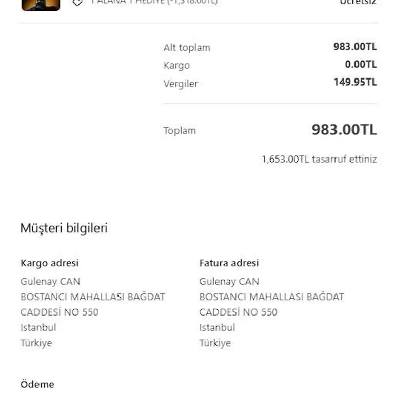 Alphatouch Firmasından Sipariş Edilen Ürünler Teslim Edilmedi