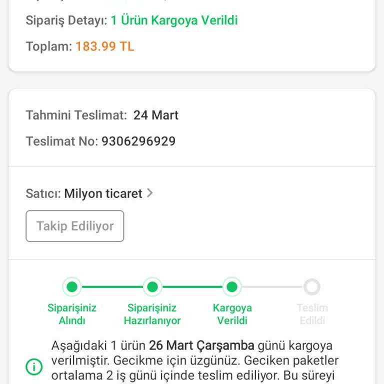 Sürat Kargo Alaşehir Şubesi Kargo Sorunu Ve Müşteri Hizmetleri Eksikliği