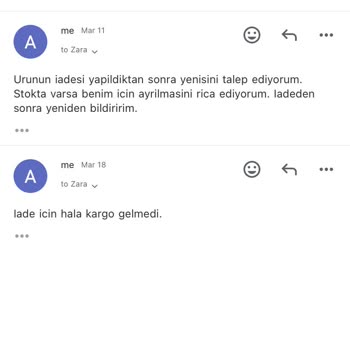 Zara Home'da Eksik Ürün Ve Yanıltıcı Müşteri Hizmetleri Deneyimi