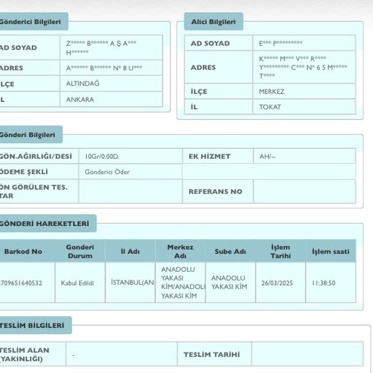 Adres Değişikliği Ve İletişim Sorunları Mağduriyeti