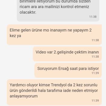 Trendyol'dan Alınan Casio Saatte Tekrar Eden Sorun Ve İade Süreci Sorunu