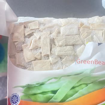 Dondurulmuş Fasulyede Beklenmedik Sorun