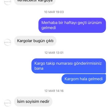 Teslim Edilmeyen Sipariş Ve İletişimsizlik Sorunu
