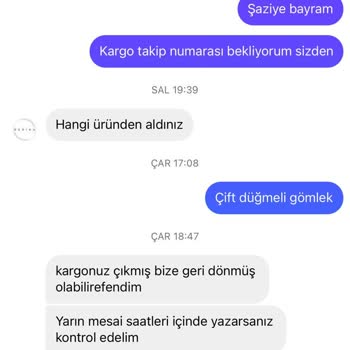 Teslim Edilmeyen Sipariş Ve İletişimsizlik Sorunu
