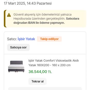 Horoz Lojistik Ve İşbir Yatak Arasında Kalan Müşteri