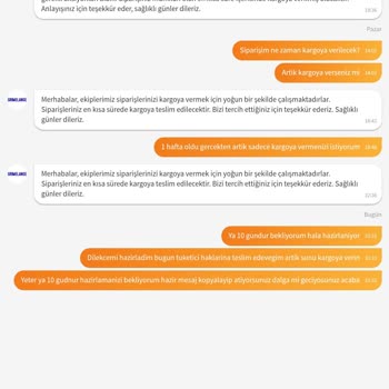 Trendyol'dan 10 Gündür Kargoya Verilmeyen Sipariş